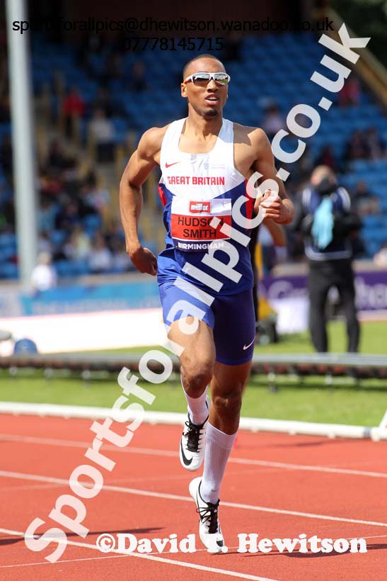 Mens 100 metres, British Championships, Birmingham. Photo: David T. Hewitson/Sports for All Pics